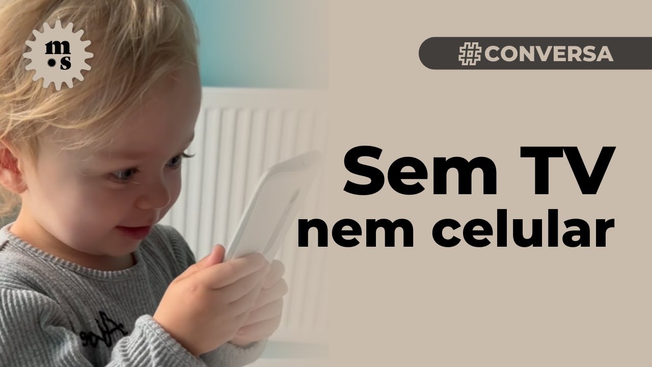 Alice não assiste TV e nem usa celular - Os riscos do uso de telas por crianças