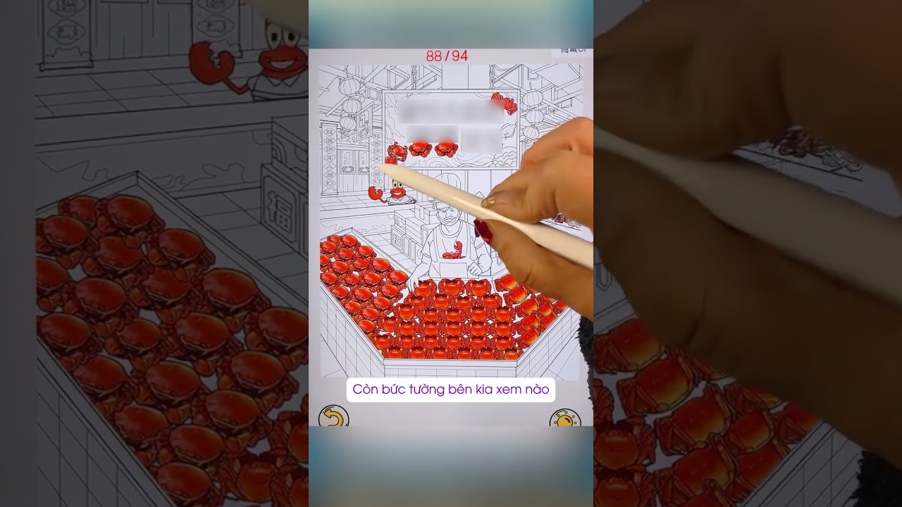 Tìm tất cả con cua trong khung hình