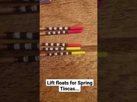 Hand Crafted Tench Lift Floats #tightlines #fishing #float #beemouse #bmf #handmade #tench #collab