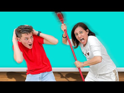 MAMMA VS FIGLIO 😈 10 Situazioni Divertenti su Cap e Kazu
