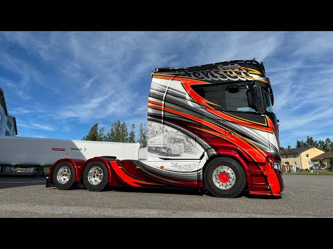 Scania next generation Longline painting