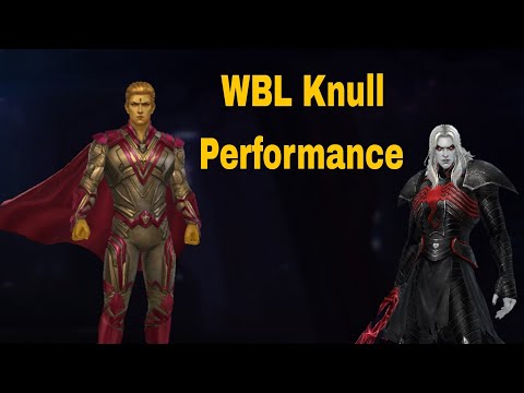 Adam Warlock New Uniform With PVP Build WBL Knull Performance Showcase - Marvel Future Fight