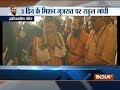 Congress Vice President Rahul Gandhi offers prayers at Dwarkadhish Temple in Dwarka