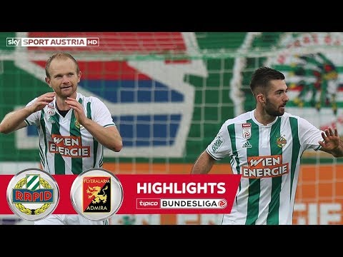 Highlights: tipico Bundesliga, 12. Runde: SK Rapid Wien - FC Flyeralarm Admira 2:0