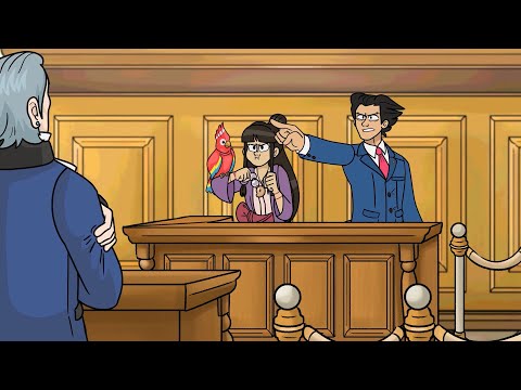 Flipping the Parrot (Phoenix Wright: Ace Attorney Animation)[Paula Peroff]