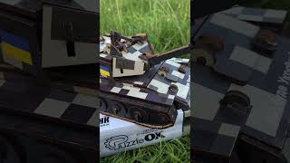 Дерев'яний 3D конструктор "Танк"
