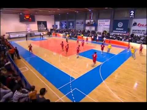 Rukomet, Crvena zvezda - Partizan 26:29 (7.11.2010.), cela utakmica
