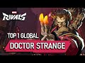 TOP 1 GLOBAL DOCTOR STRANGE RACEME MARVEL RIVALS PRO