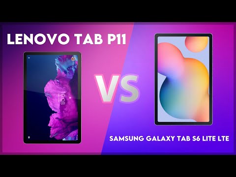 Lenovo Tab P11 vs Samsung Galaxy Tab S6 Lite LTE Technical Comparison