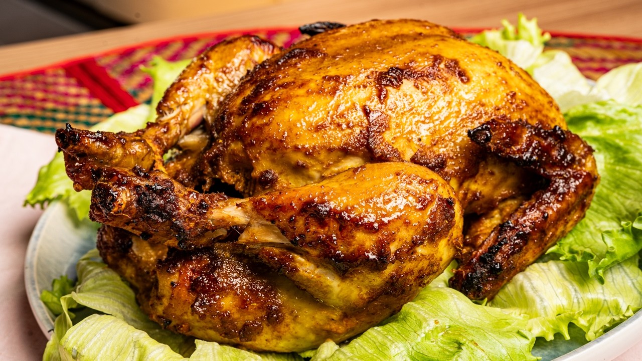 Ayam Golek Pasar Malam Guna Oven | Tak Perlu Mesin Golek