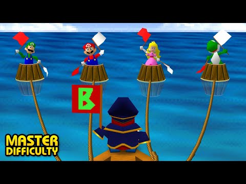 Mario Party 1 HD - All Minigames (Master Difficulty)