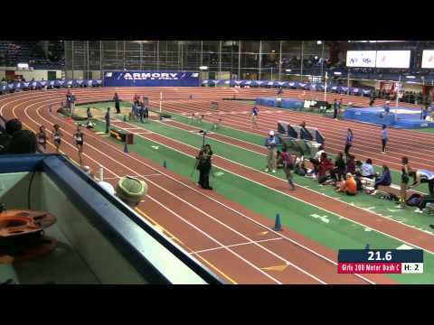 Girls 200m Prelim Heat 2 - New Balance Nationals Indoor 2014