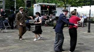 preview picture of video 'Revival Night Swing at Skipton Waterway Festival May 09'