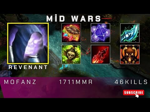 HoN | Mid Wars | Revenant | Mofanz | 1711 MMR