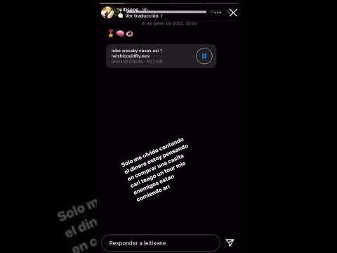 Leïti Sene Vía Instagram Stories (Snippet)