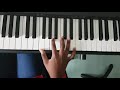 Tom misch - Movie (piano chords)