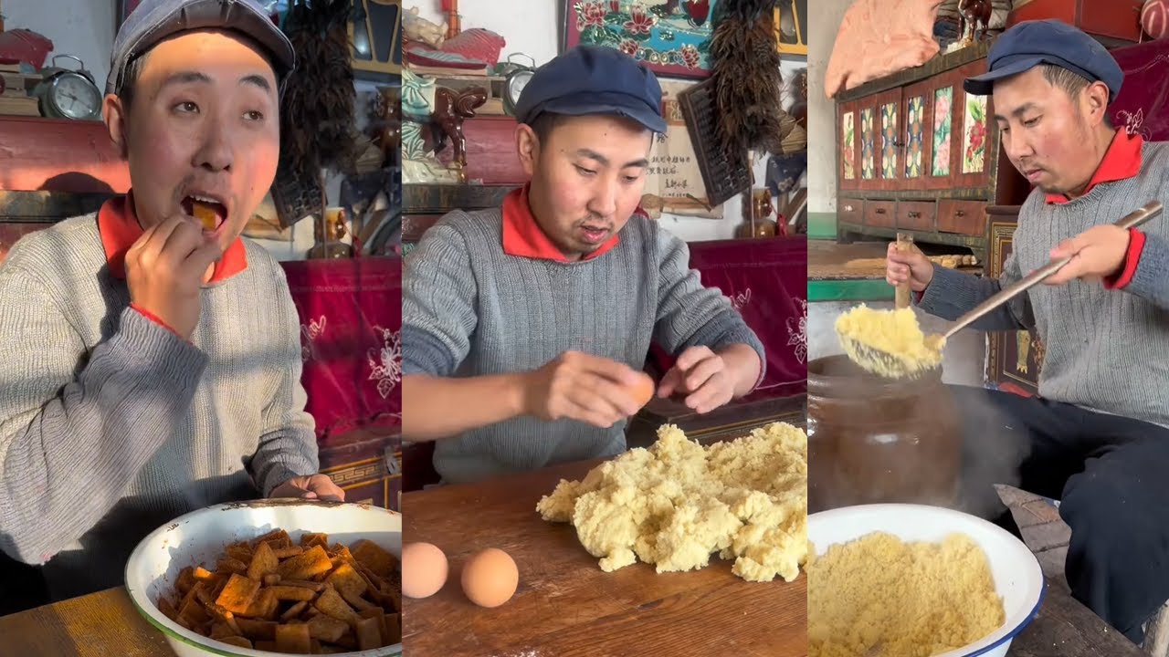 自制锅巴简单又好吃 #food #民间手艺人 #cooking #手工制作