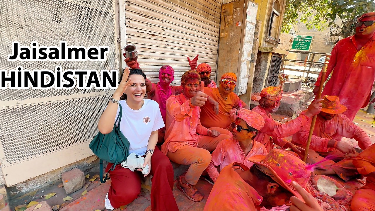 Jaisalmer - Hindistan'ın Altın Şehri ve Holi Festivali