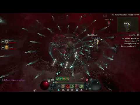 Bone Spirit Machine gun without target