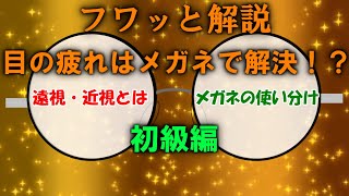 【ゆっくり解説】目の疲れはメガネで解決！？メガネ販売員のフワッと解説【初級】