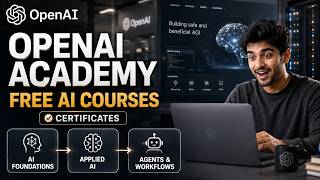 FREE OpenAI AI Courses With Certificates 🔥 Learn ChatGPT, AI & Agents