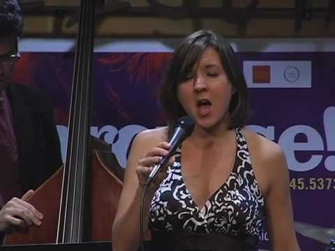 AUTUMN LEAVES by REBECCA GRIFFIN and JAZZ TRIO