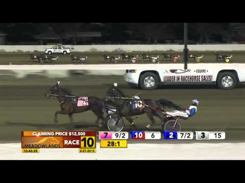 Meadowlands February 27, 2015 - Race 10 - Pocket Passer