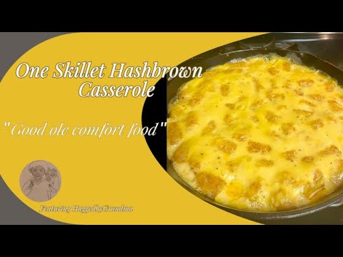 Tater Tot & Ground Beef Casserole Smothered in Triple Cheese Cream Sauce