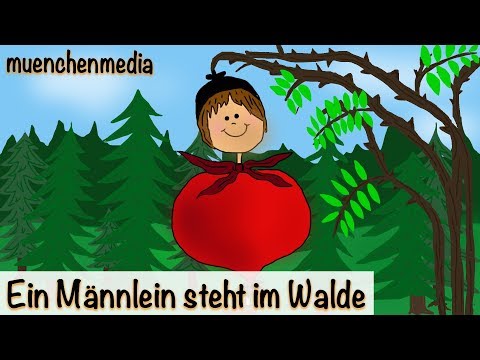 🎵 Ein Männlein steht im Walde - Kinderlieder deutsch | Kinderlieder zum Mitsingen - muenchenmedia