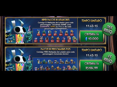 Skullgirls Mobile: Abrindo o hiper pacote pela Annie! (hyper fighter variety pack for Annie)