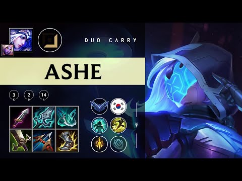 Ashe ADC vs Xayah - KR Diamond Patch 25.23
