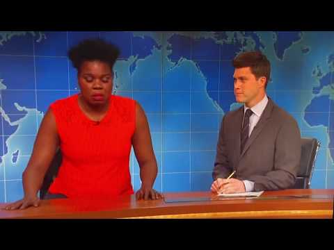 Saturday Night Live- Leslie gets mad at Colin (3)