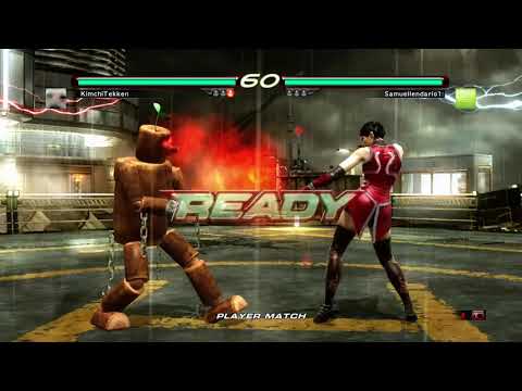 TEKKEN 6 match - Mokujin vs. Zafina