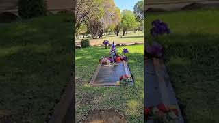 The Grave of Stevie Ray Vaughan. #stevierayvaughan #dallas #famousgraves