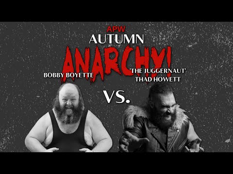 Atlantic Pro Wrestling: Thad Howett vs. Bobby Boyette