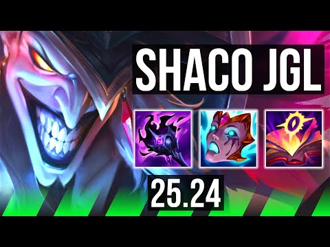 SHACO vs MASTER YI (JGL) | Perfect KDA: 10/0/10 | EUW Master | 25.24