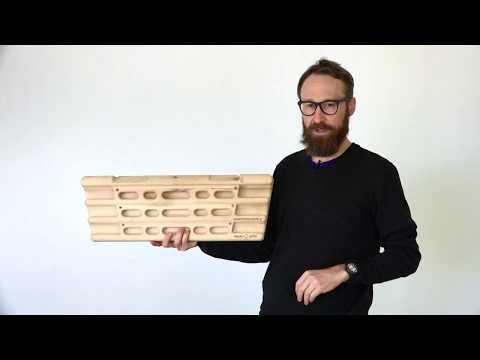 Metolius Wood Grips II Deluxe Training Board video poster