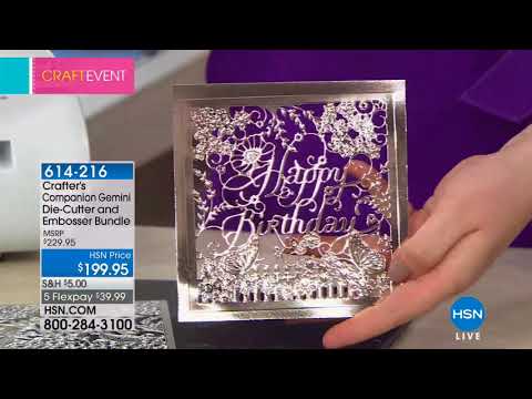 HSN | Card Making Tools & Supplies 05.02.2018 - 04 PM