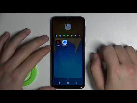 New Apps Folder on SAMSUNG Galaxy A20e – Create Home Screen Folders