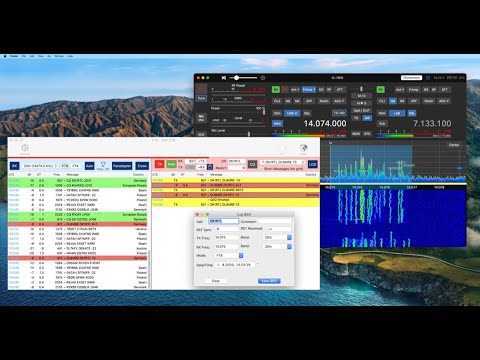 Icom IC-705 + SDR-Control Software  = FT8 with no disconnects!