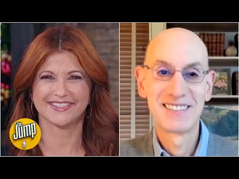 亞當-西爾弗（Adam Silver）談論可能的擴張和NBA的全明星賽計劃 - The Jump (Adam Silver talks possible expansion & the NBA's plans for the All-Star Game | The Jump)