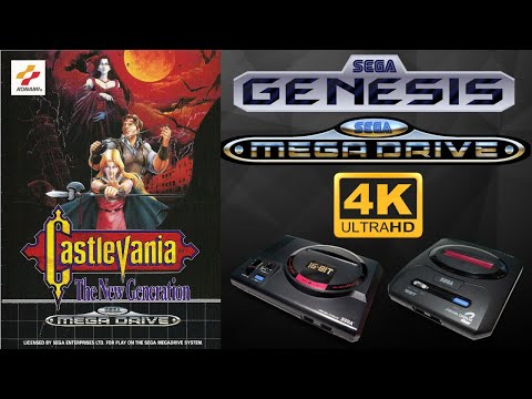 Castlevania: Bloodlines [SEGA GENESIS / MEGA DRIVE] Gameplay Walkthrough FULL GAME [4K60ᶠᵖˢ🔴]