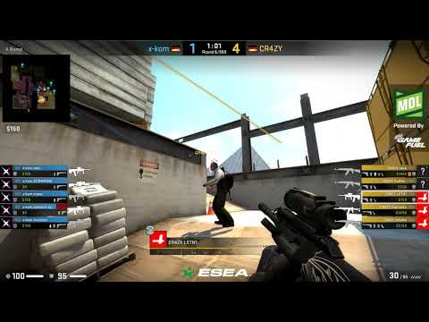 ESEA MDL SEASON 31 EUROPE CR4ZY VS X-KOM | VERTIGO | CSGO 2019