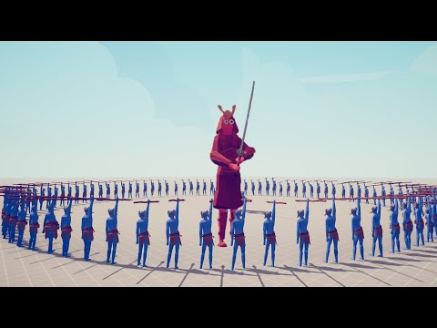 100x SPEAR THROWERS vs EVERY UNIT - Totally Accurate Battle Simulator TABS