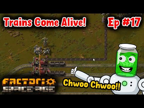 Chugga Chugga | Let's Play Ep17 | Factorio Space Age