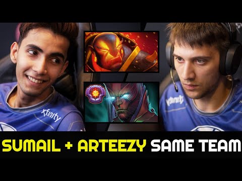 SUMAIL and ARTEEZY Picked Best Heroes — Ember Spirit + Terrorblade in same team 7.27 Dota 2