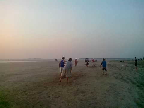 Gully Beach Cricket Sunset Video