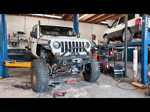 Dana Ultimate 60 Axle Install on 2020 Jeep Gladiator with 40" tires