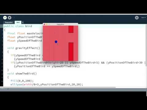 Flappy Bird Tutorial Using Processing Part 2