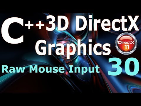 C 3D DirectX Tutorial Raw Mouse Input